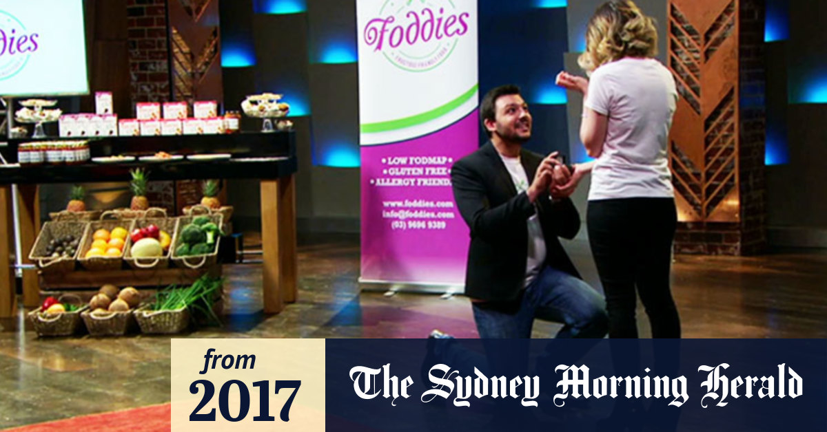 Video Marriage proposal on The Shark Tank